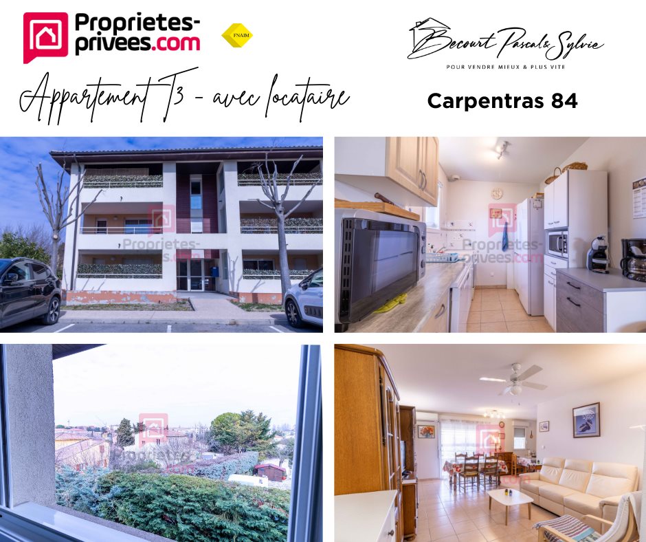Appartement à vendre, 67m², Carpentras