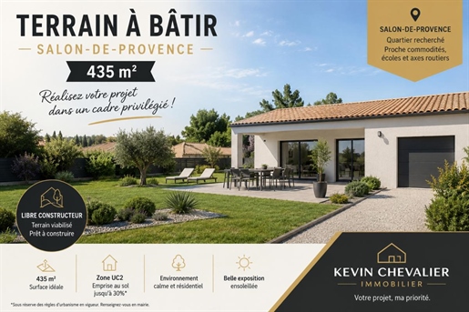 Terrain 450 m² · à Salon-de-Provence · 450 m² · 250 000 €