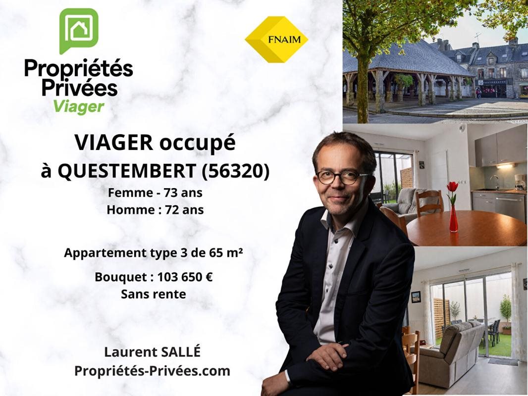 Appartement à vendre, 65m², Questembert