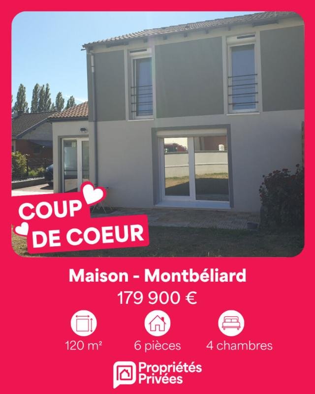 Maison à vendre, 120m², Montbéliard