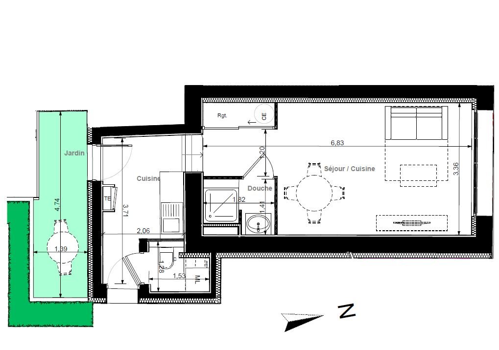 Purchase: Apartment (69003) - Vue 2
