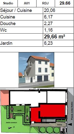 Purchase: Apartment (69003) - Vue 3