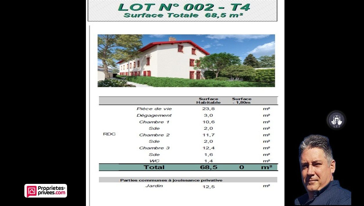 Appartement à vendre, 29m², Lyon 3ème