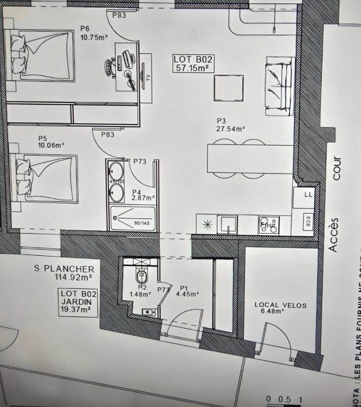 Appartement à vendre, 58m², Vichy