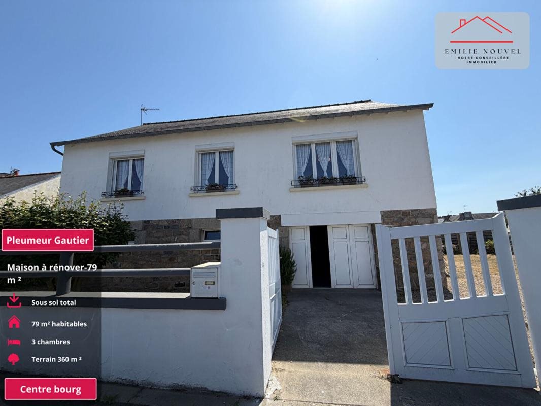 Maison à vendre, 79m², Pleumeur-Gautier