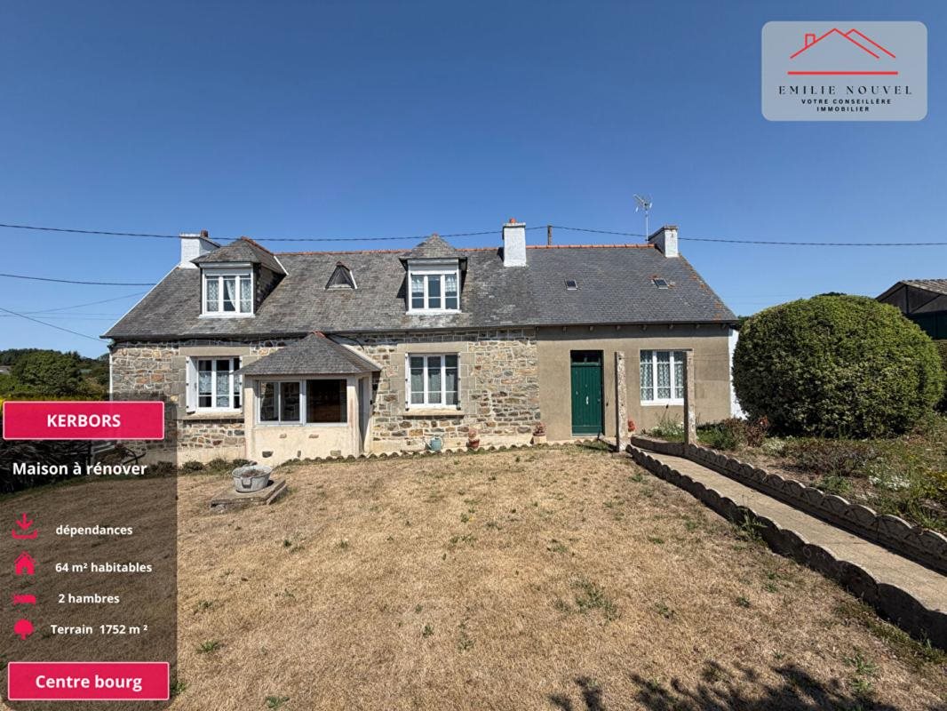 Maison à vendre, 63m², Kerbors