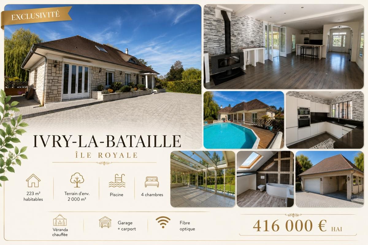 Maison à vendre, 224m², Ivry-la-Bataille
