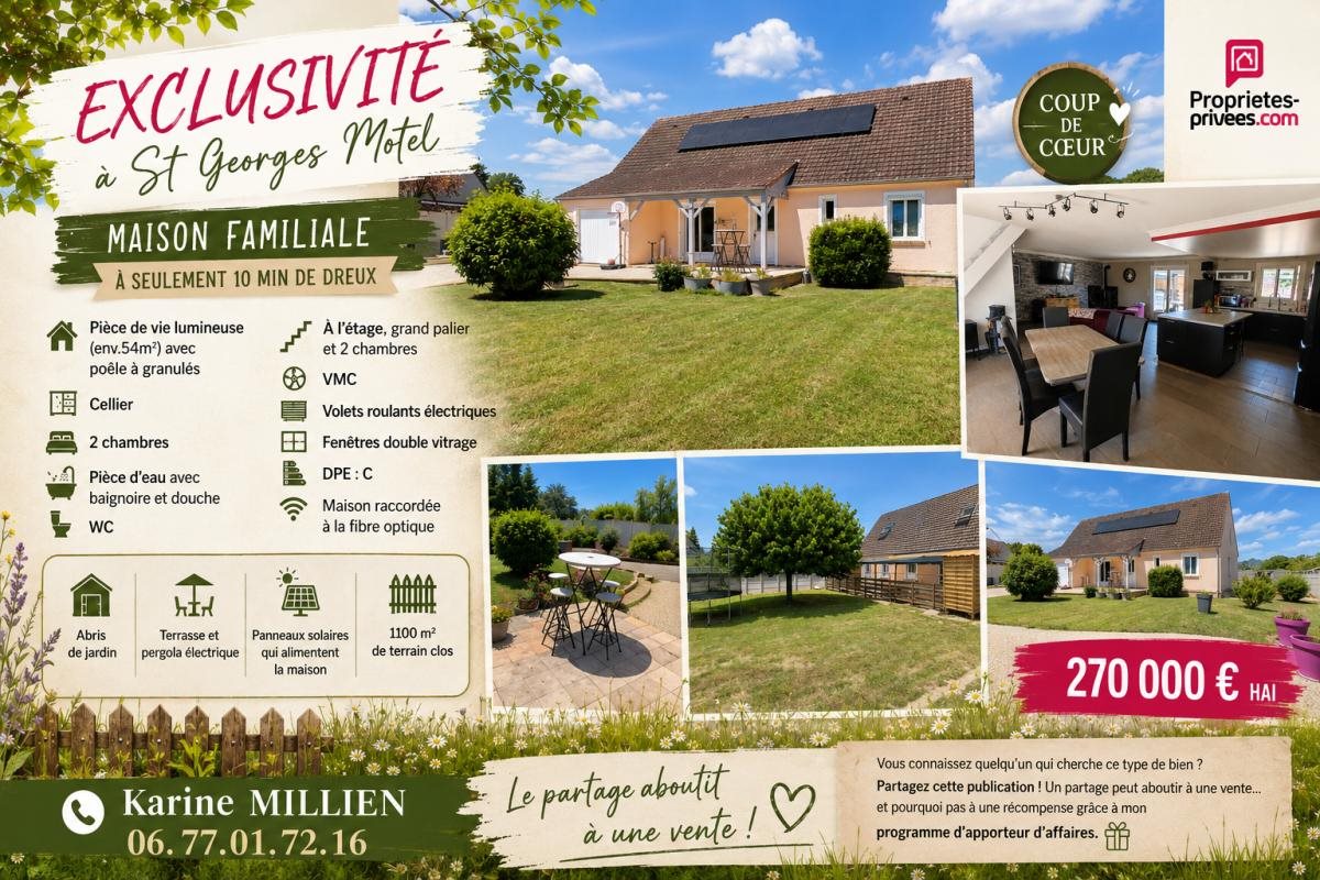 Maison à vendre, 139m², Dreux