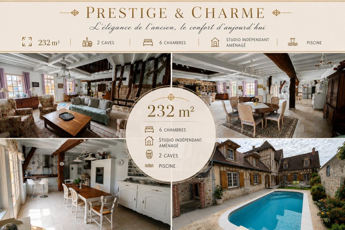 Maison à vendre, 232m², Nonancourt