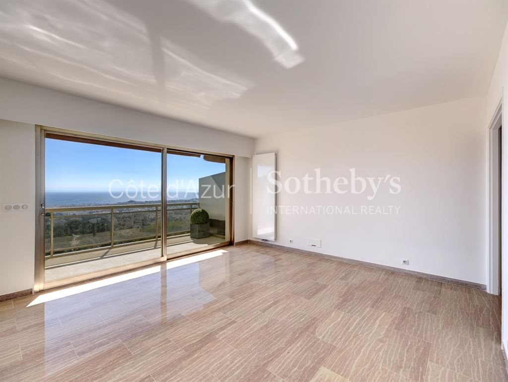 Le Cannet one bedroom apartment panoramic sea view luxury residence pool tennis parking - Vue 2