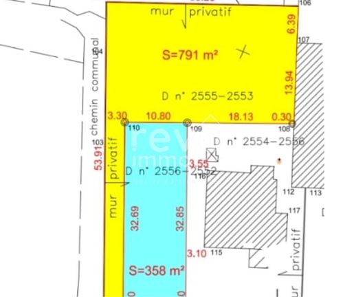 Terrain 791 m² · à Saint-Colomban · 87 000 €