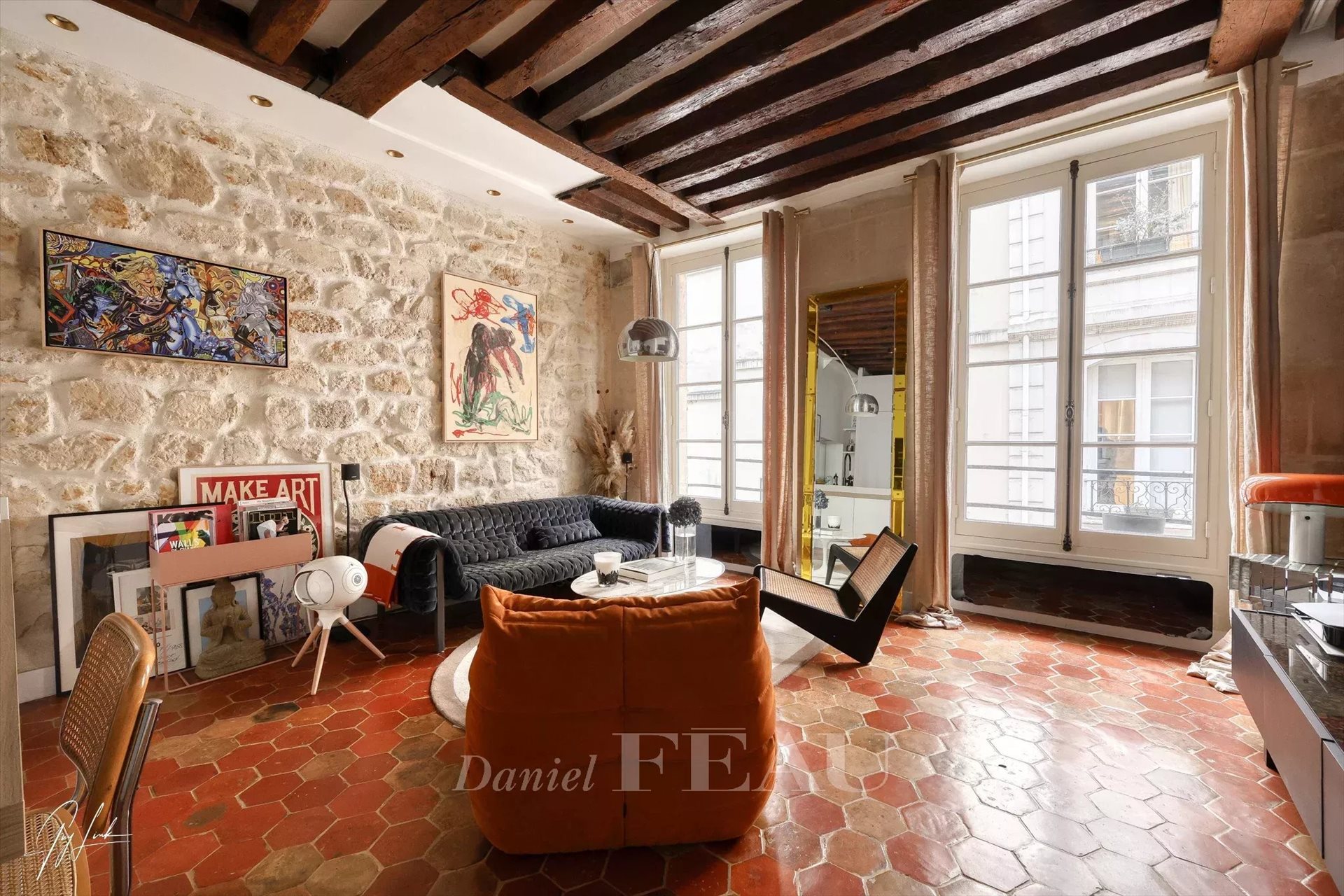 Appartement – Paris, Quartier de Bonne-Nouvelle - Vue 4