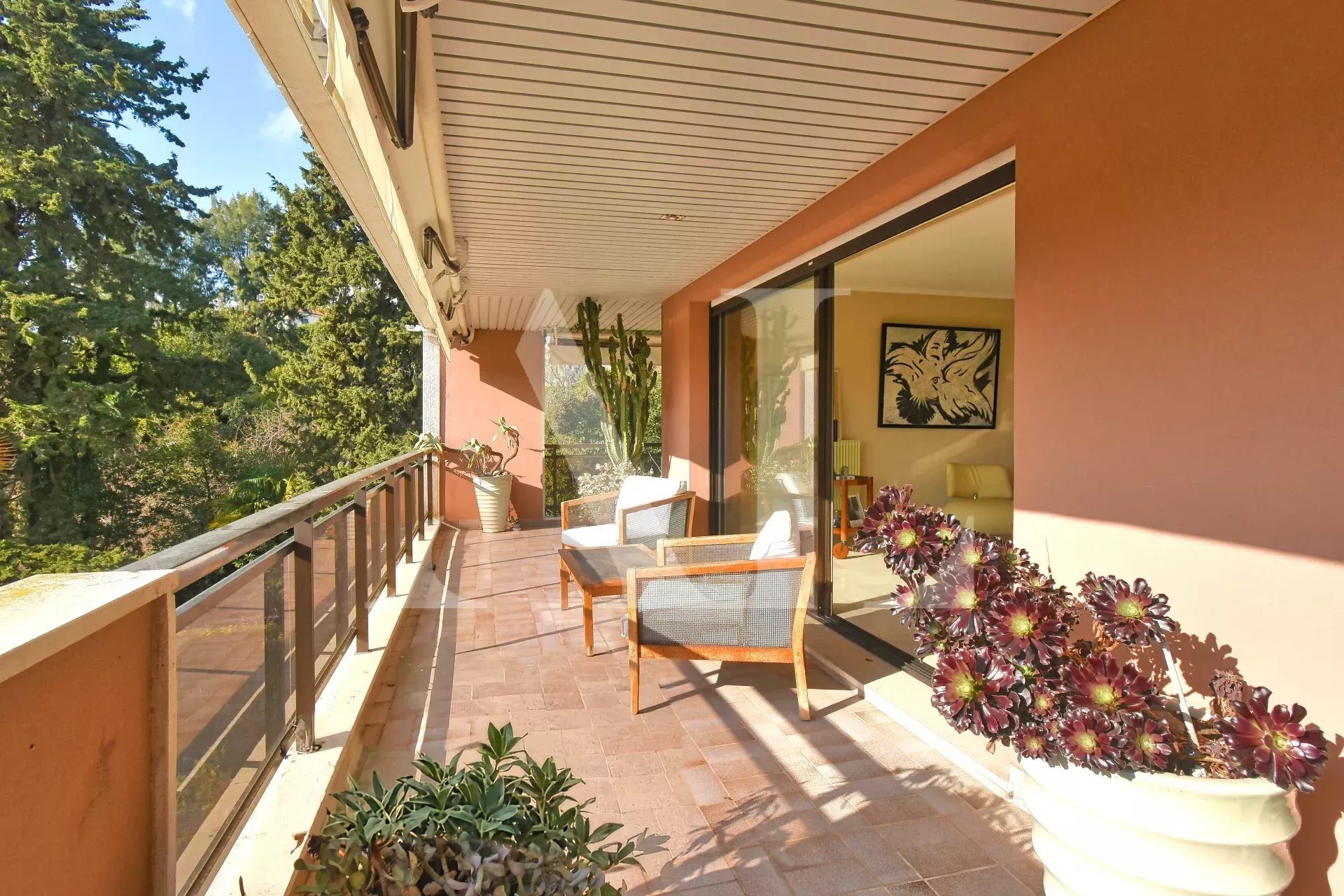 Cannes Basse Californie – Quiet 2-Bedroom Apartment With 42 M² Terrace