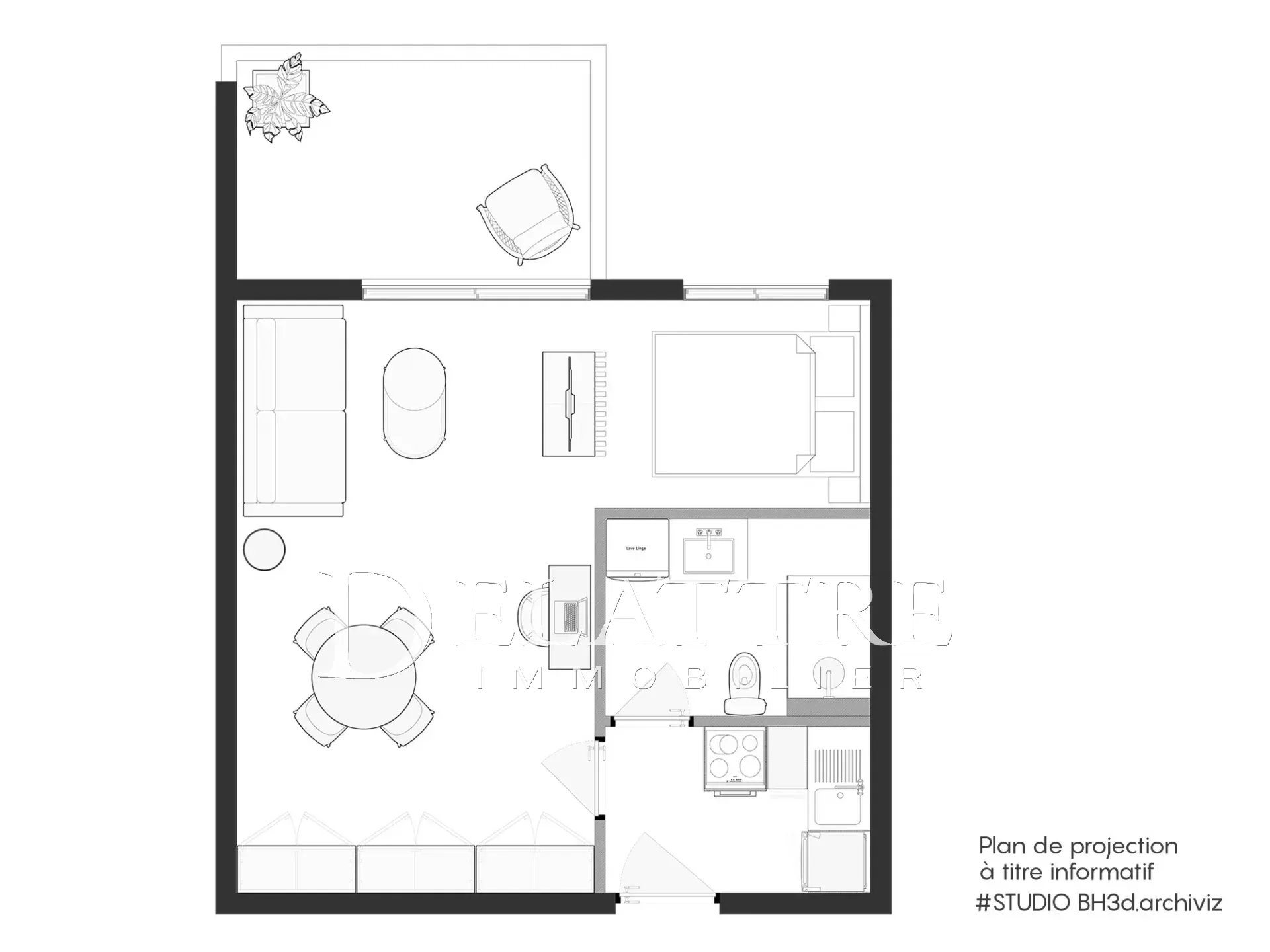Appartement à vendre, 33m², Antibes