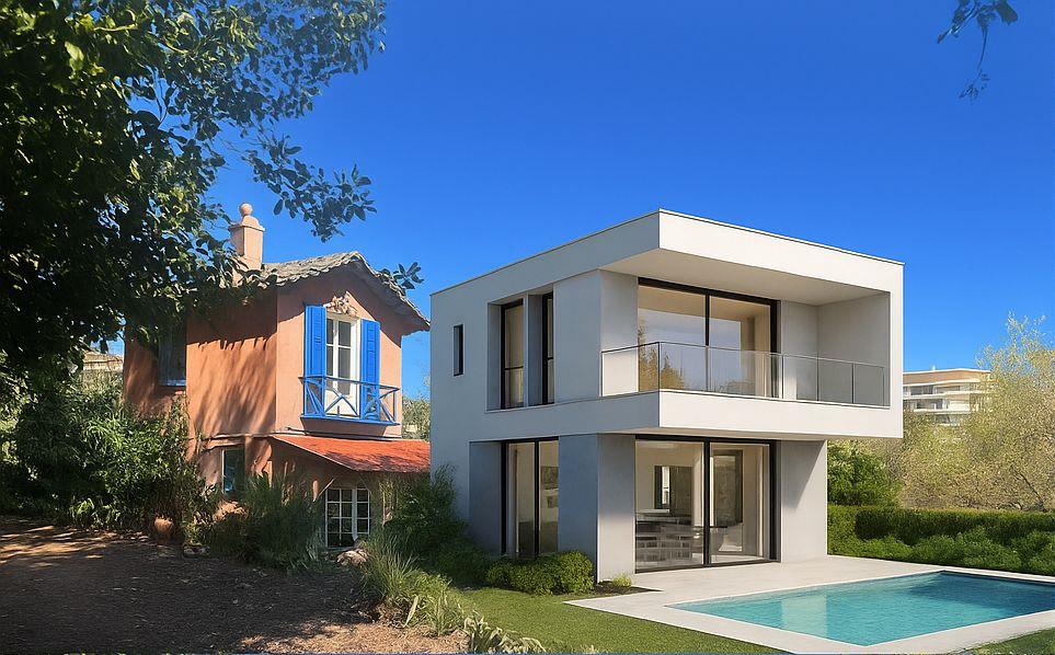 Cannes – Rare market opportunity: attractive land parcel with a valid building permit. - Vue 5