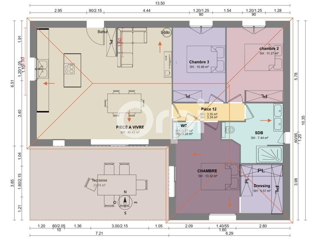 Maison à vendre, 93m², Puget-sur-Argens
