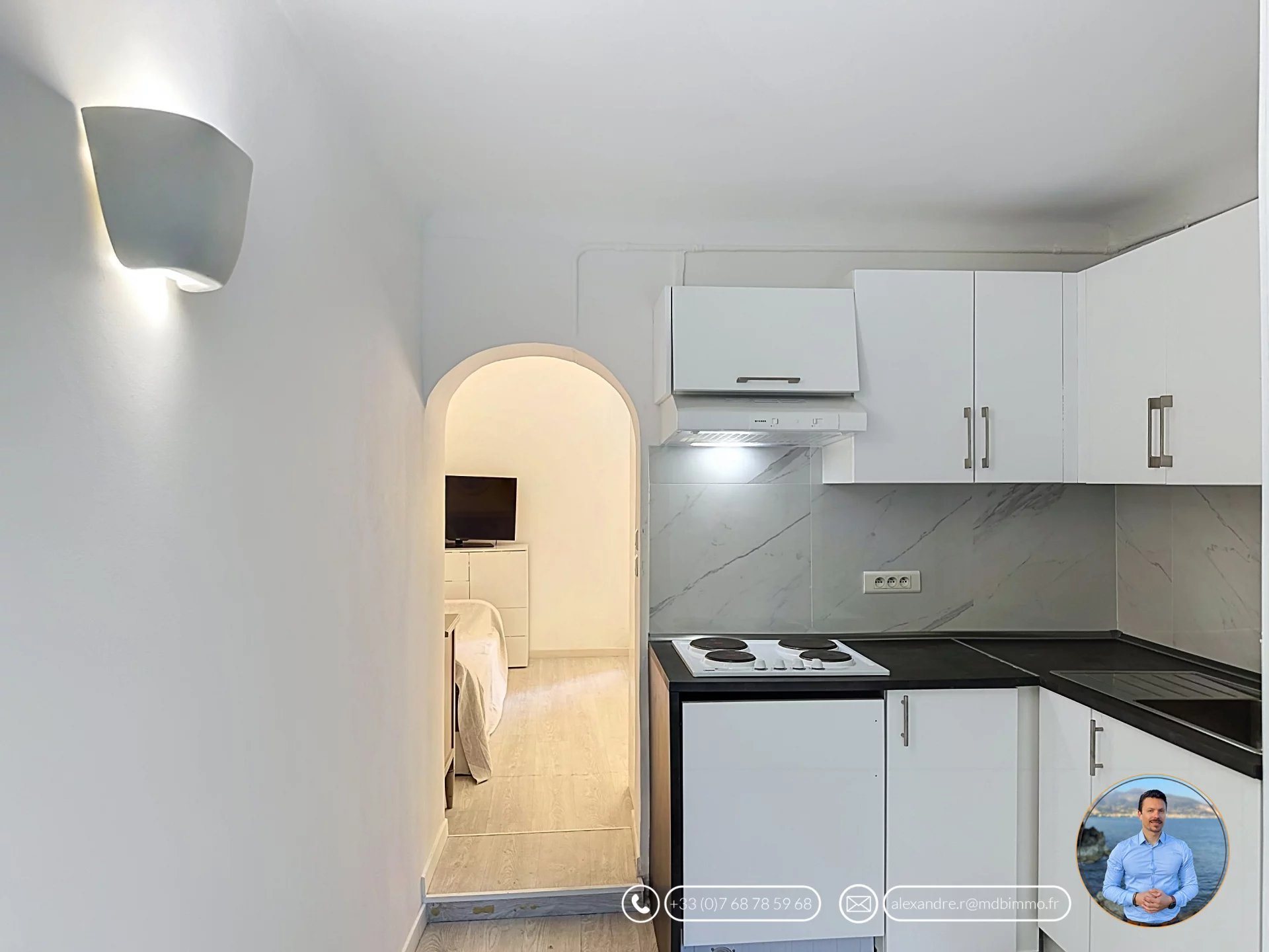 Appartement à vendre, 25m², Menton