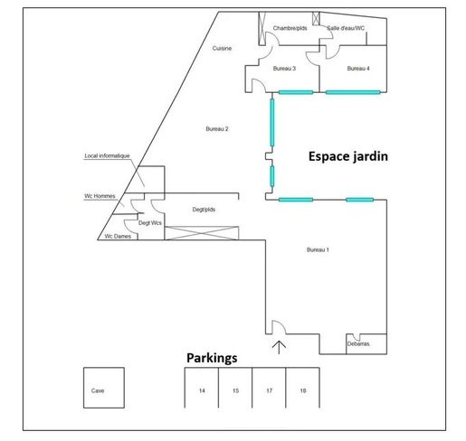 Local commercial · Paris 14ème (Paris) · 2 392 000 €