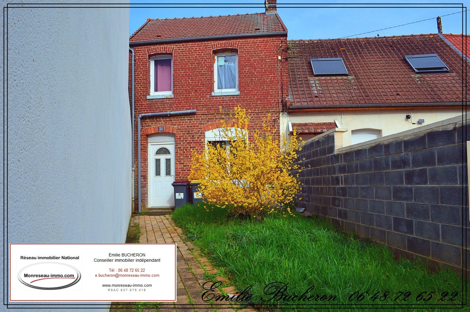 Maison à vendre, 80m², Villers-Outréaux