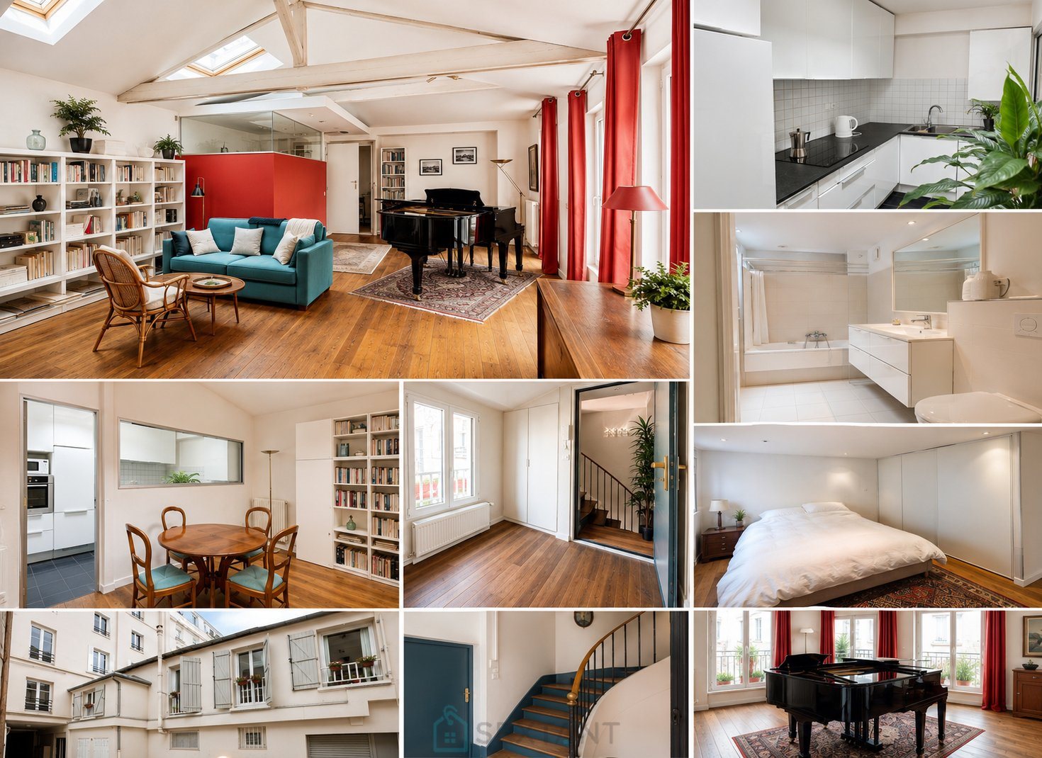 Appartement à vendre, 72m², Paris 20ème