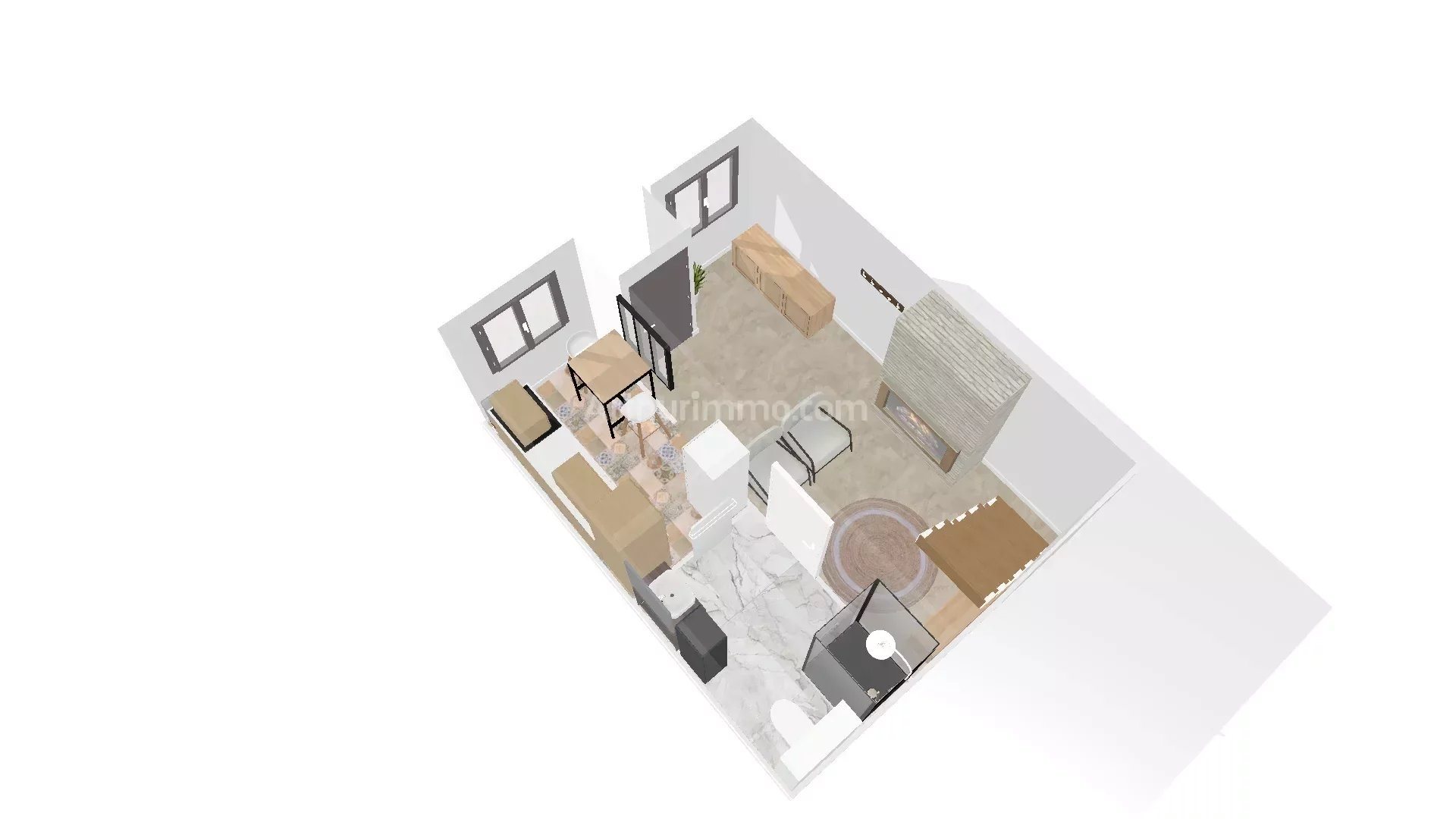 Maison à vendre, 50m², Moltifao
