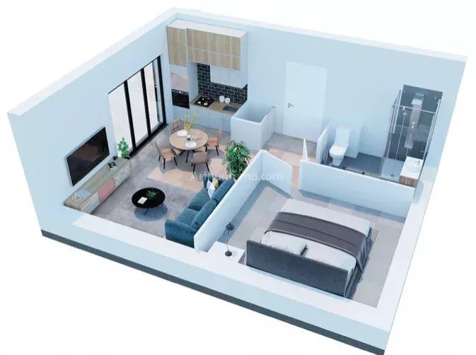 Appartement à vendre, 38m², Lumio