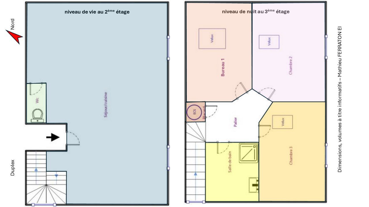 Appartement à louer, 64m², Romans-sur-Isère