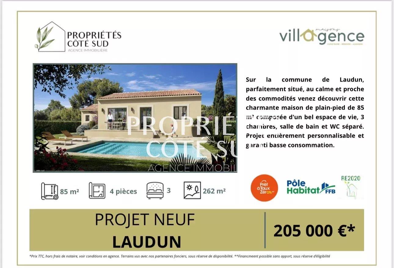 Maison à vendre, 85m², Laudun-l'Ardoise