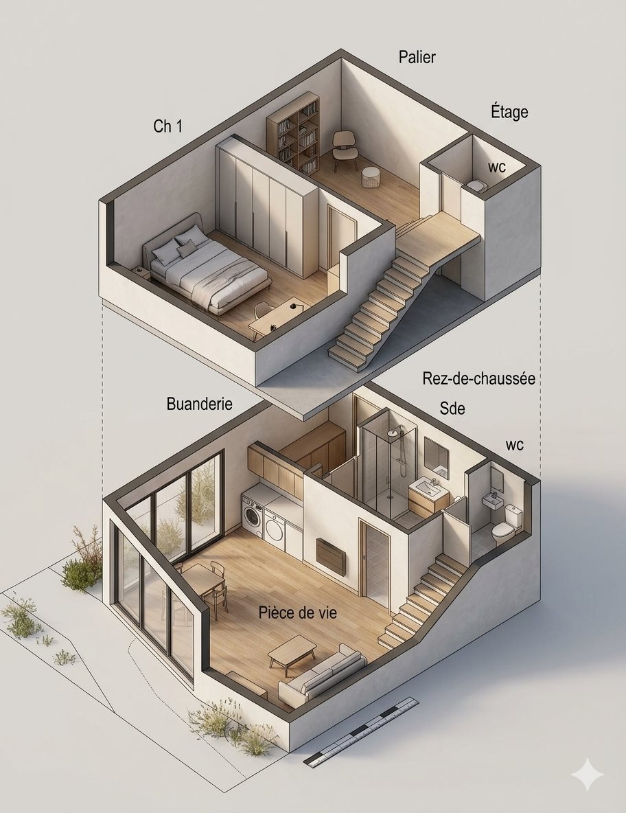 Maison à vendre, 44m², Cognac