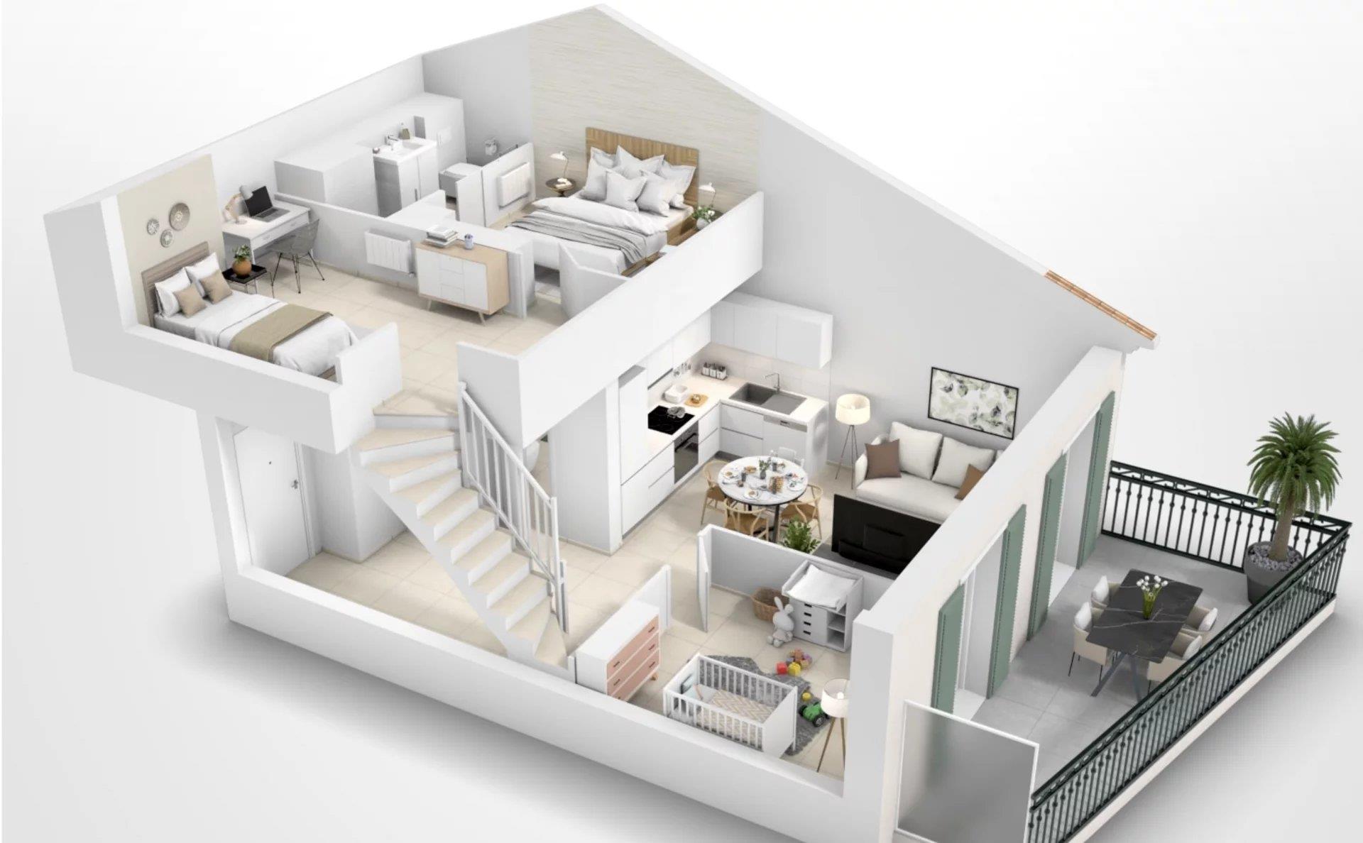 New apartment just steps from Place des Lices - Mehr