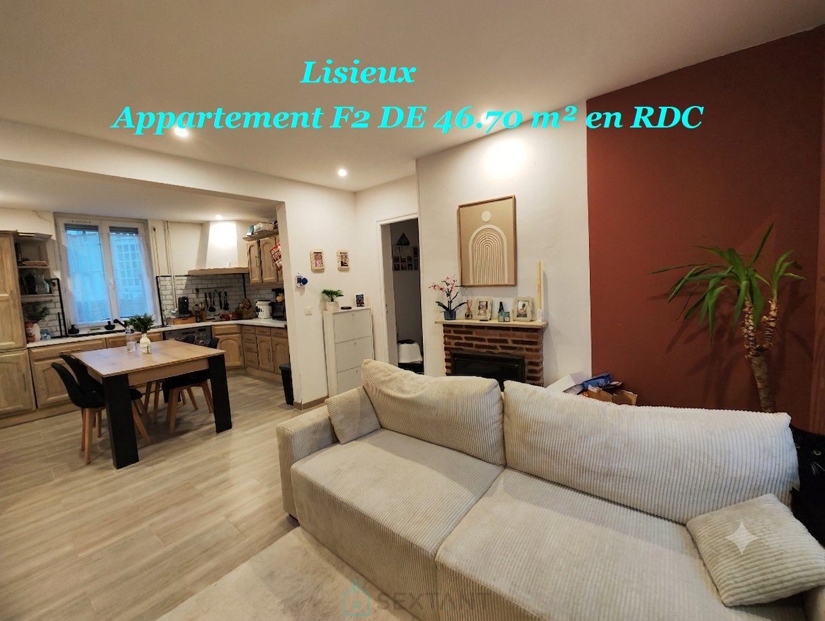 Appartement à vendre, 46m², Lisieux