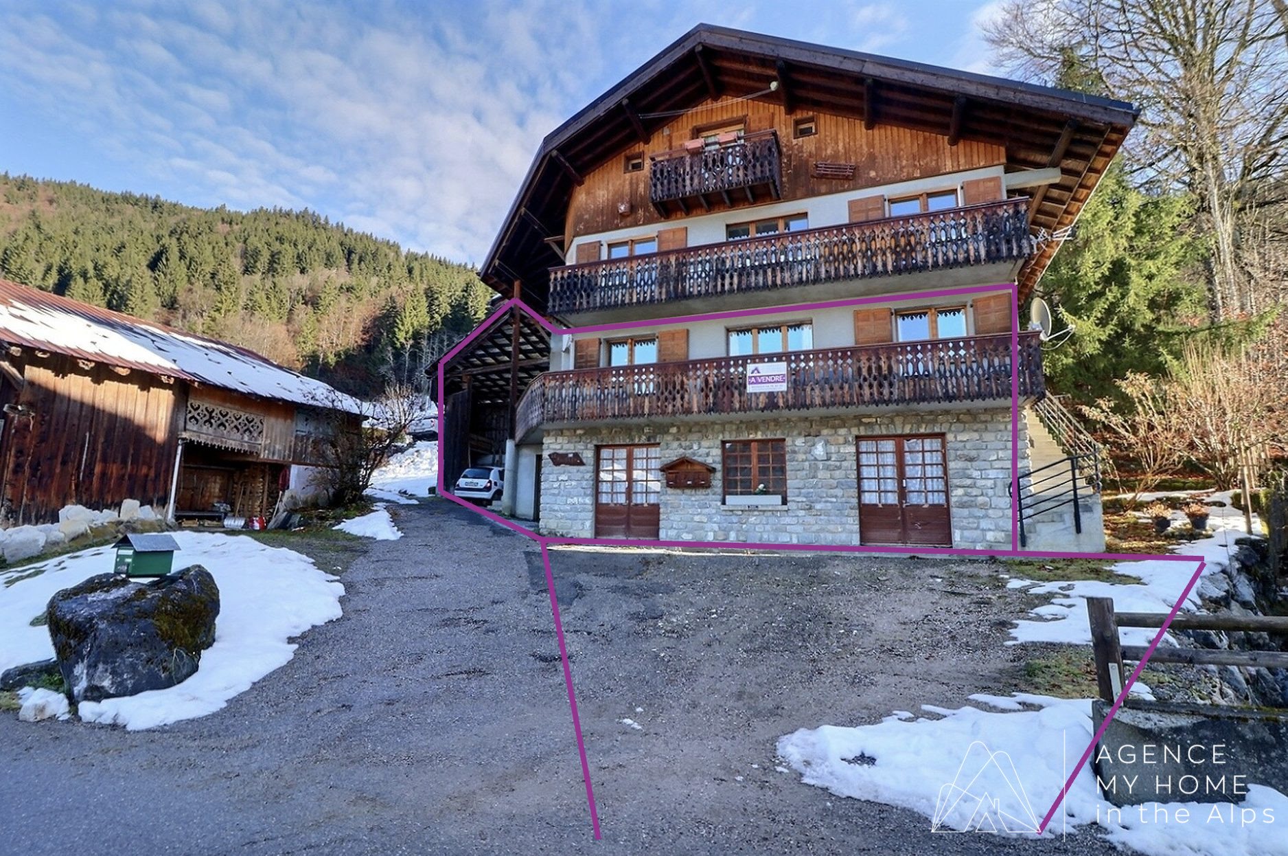 Appartement à vendre, 78m², Montriond