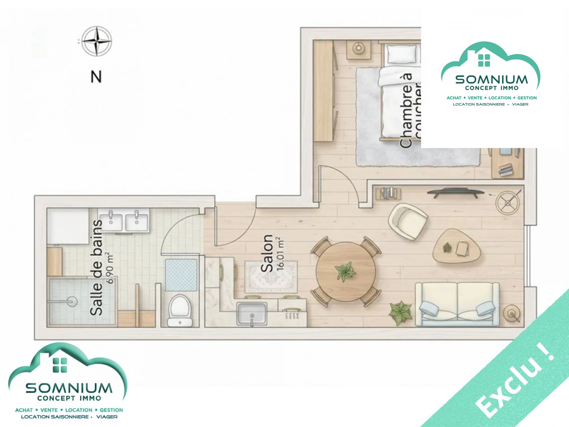 Appartement à vendre, 35m², Fleurance