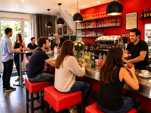 ?? À vendre Restaurant Bar avec Terrasse 56 couver · à Etrépilly · 160 m² · 275 000 €