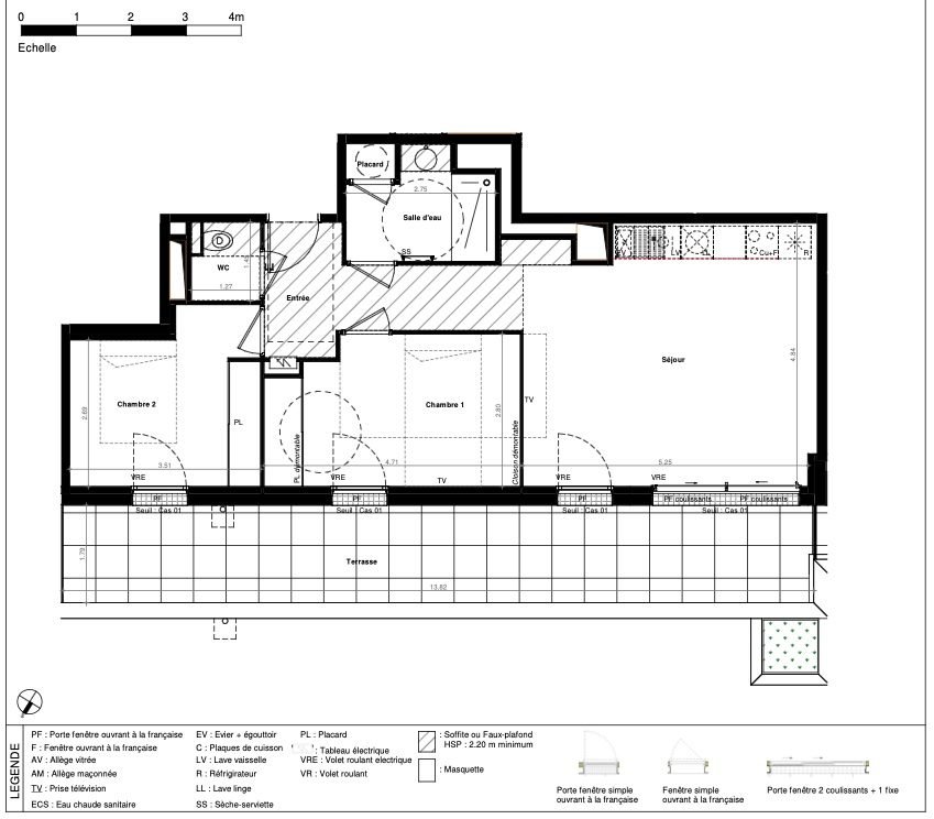 Appartement à vendre, 63m², Toulouse