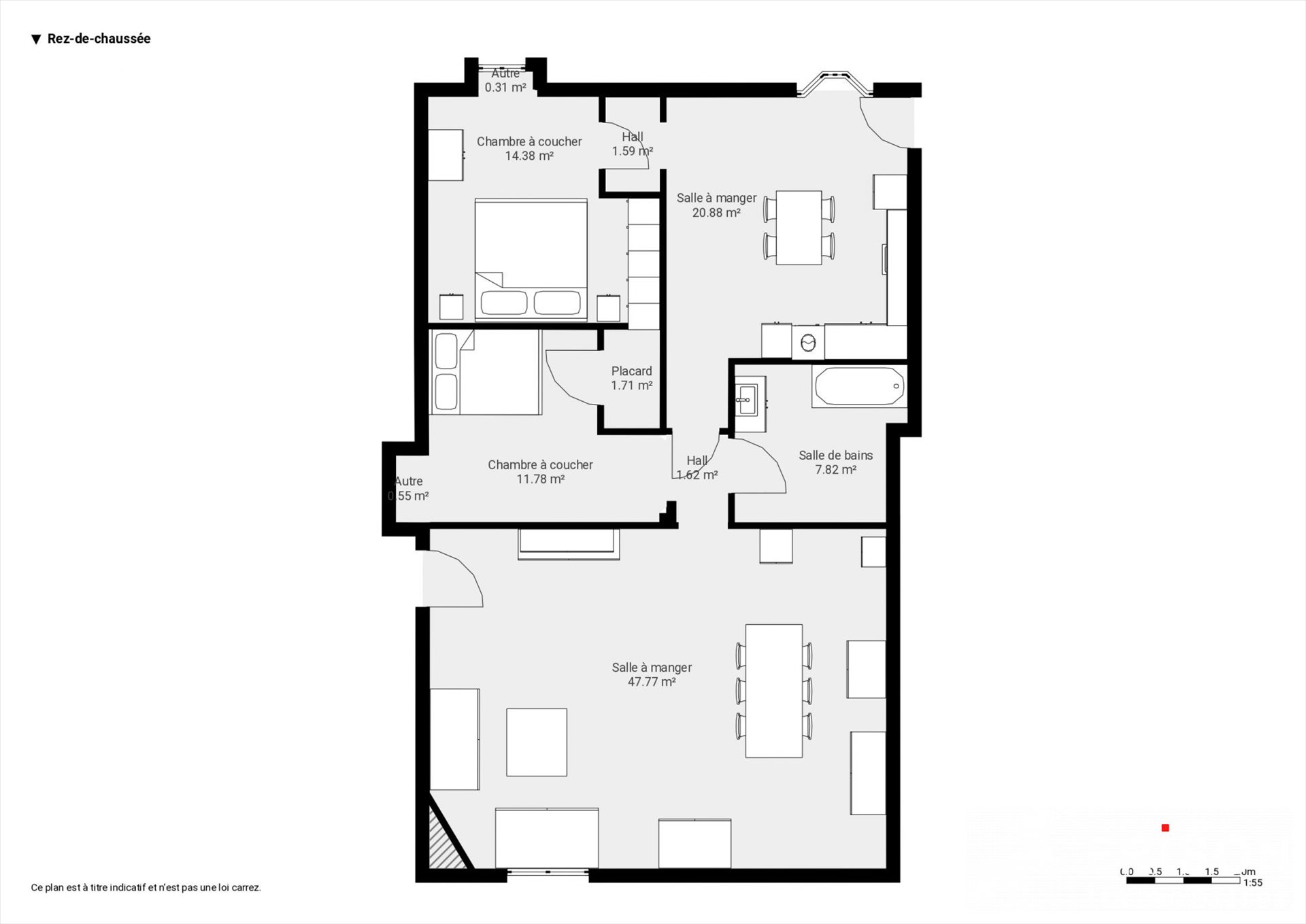 Appartement à vendre, 109m², Lugrin