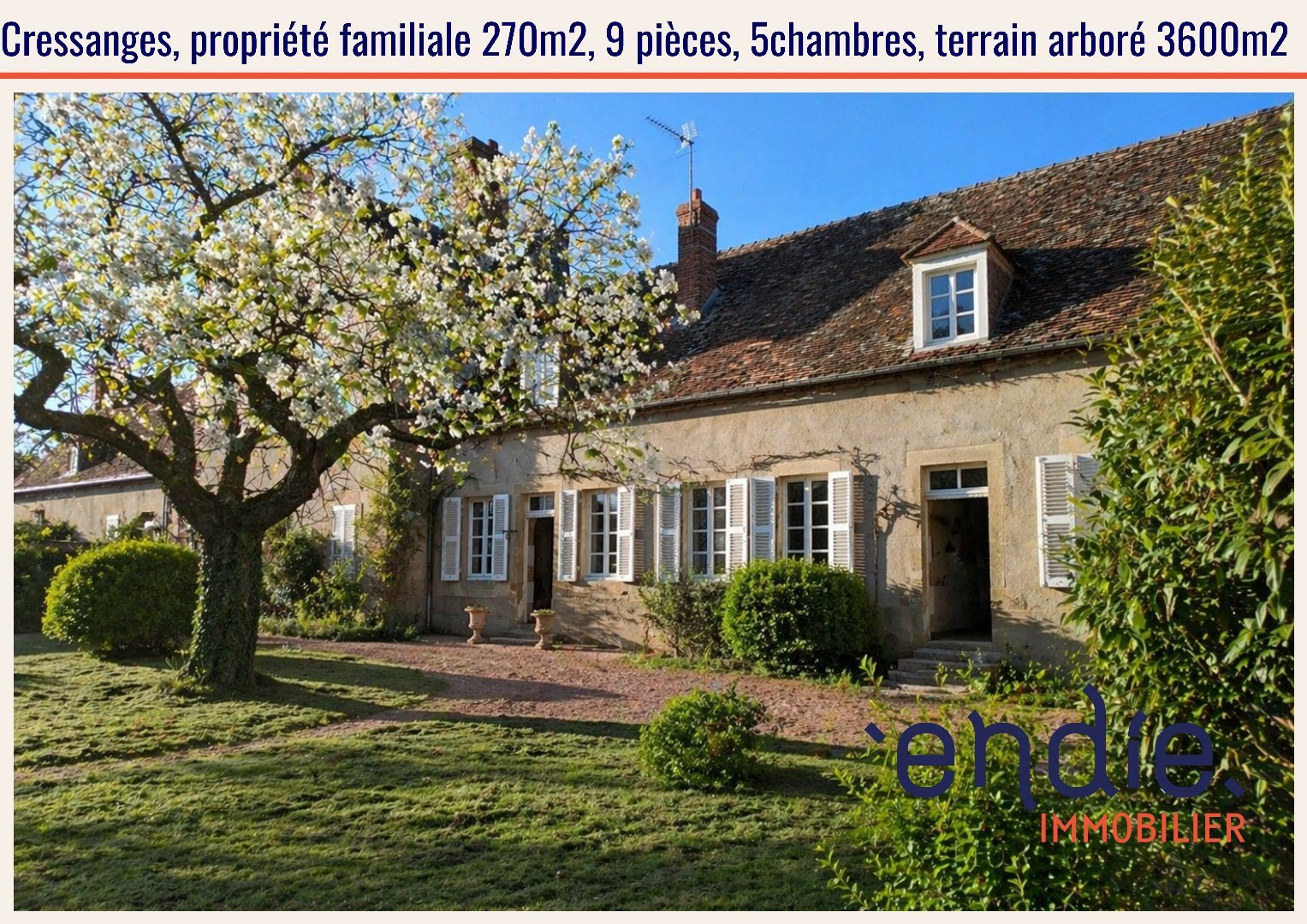Maison à vendre, 270m², Cressanges