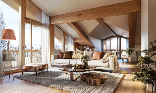 Appartement 4 pièces 107 m² · aux Gets · 107 m² · 913 000 €