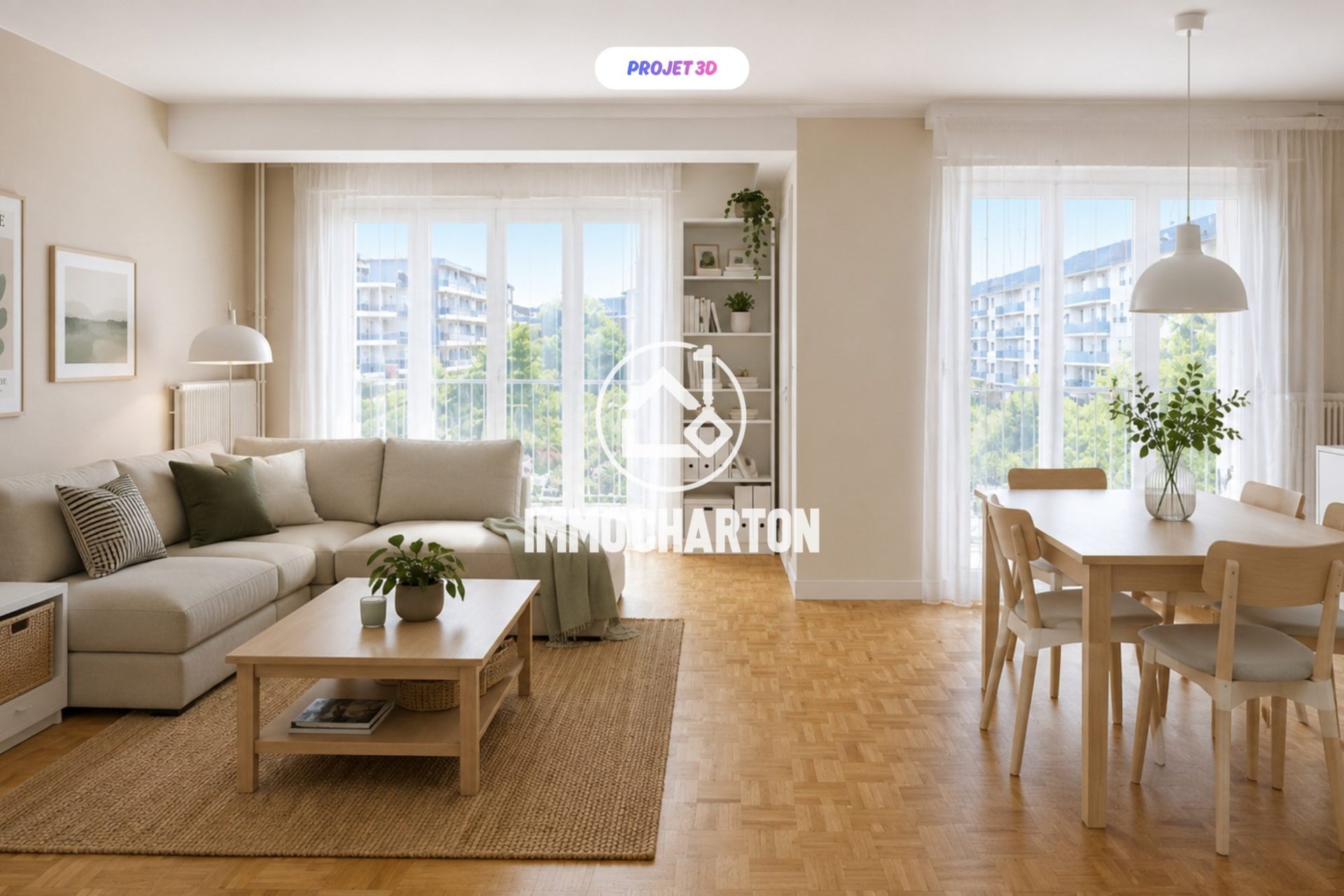 Appartement à vendre, 91m², Le Mans