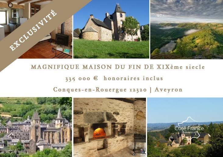 Maison à vendre, 140m², Conques
