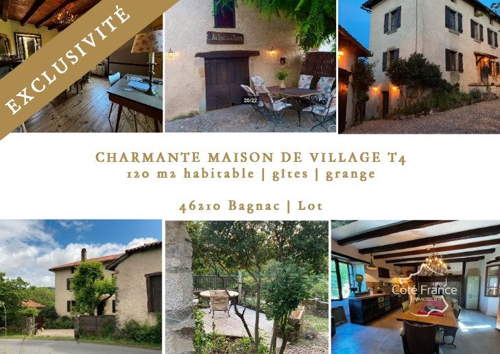 Maison à vendre, 120m², Bagnac-sur-Célé