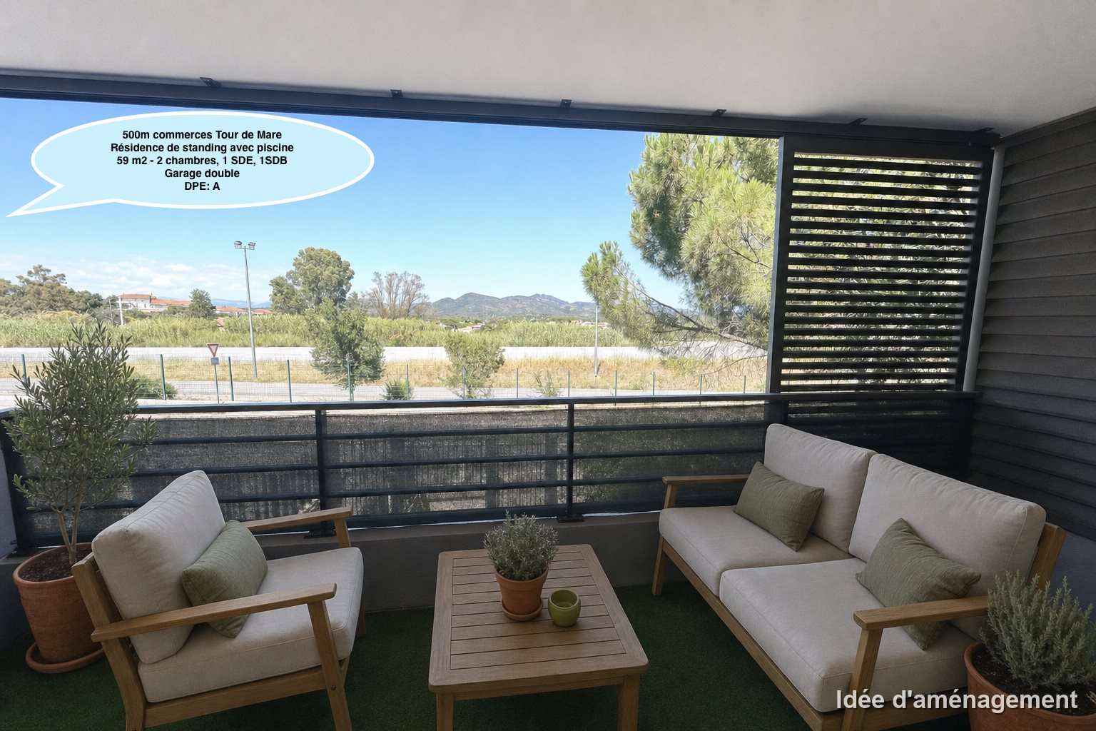 Appartement à vendre, 60m², Fréjus