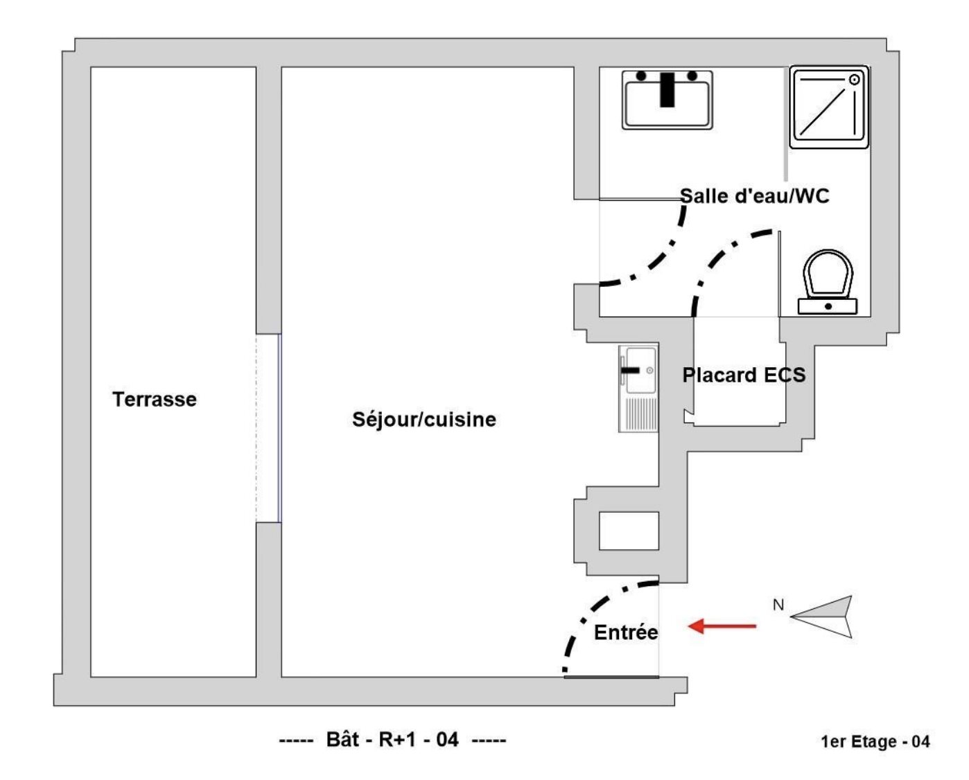 Appartement à vendre, 25m², Bonifacio
