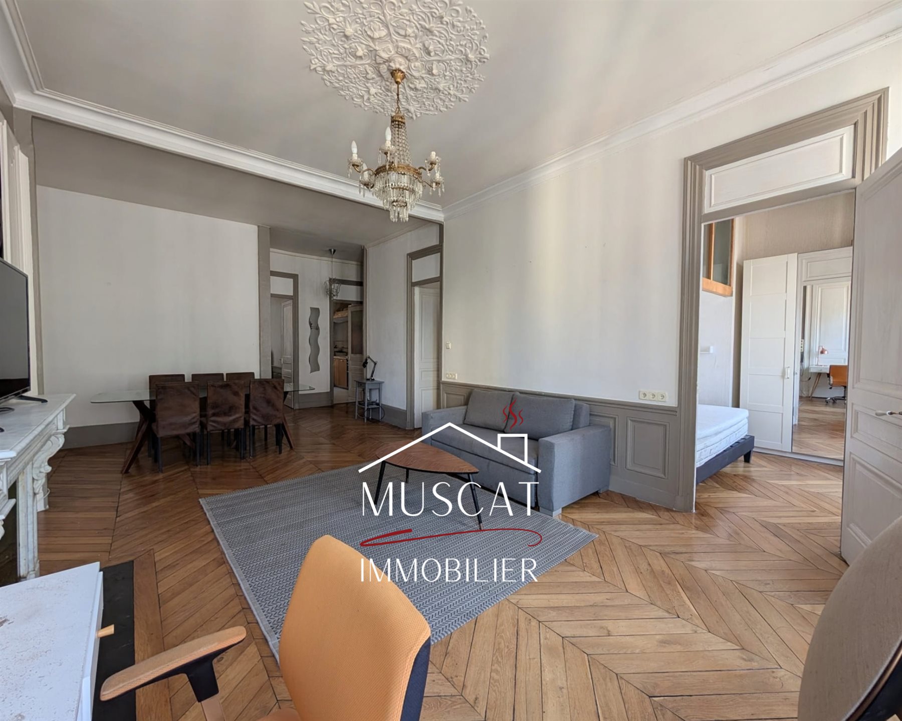 Appartement à louer, 80m², Lyon 2ème