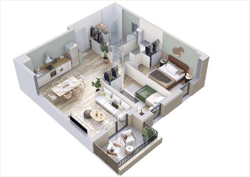 3 pièces 40 m² · à Gisors · 40 m² · 184 500 €