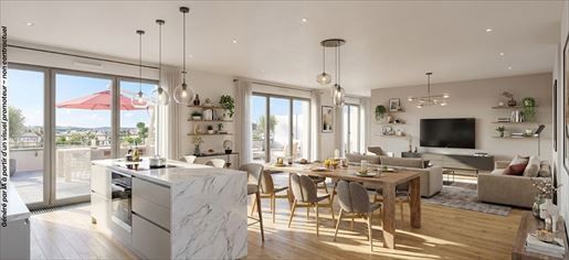 4 pièces 38 m² · à Mondeville · 38 m² · 163 000 €
