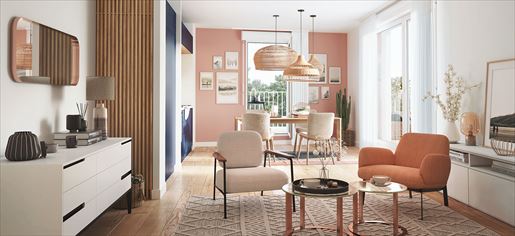 4 pièces 42 m² · à Saint-Barthélemy-d'Anjou · 42 m² · 155 500 €