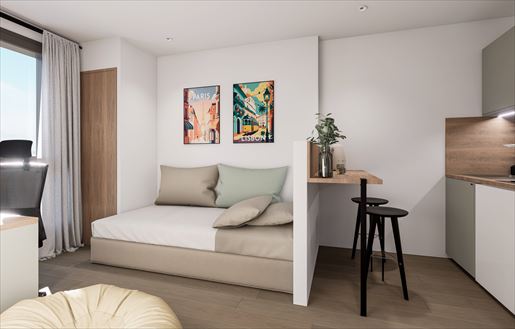 16 m² — Bron (Rhône) · 16 m² · 121 471 €