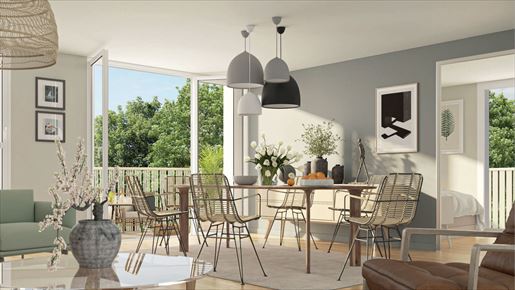 5 pièces 44 m² · à Cergy · 44 m² · 246 500 €