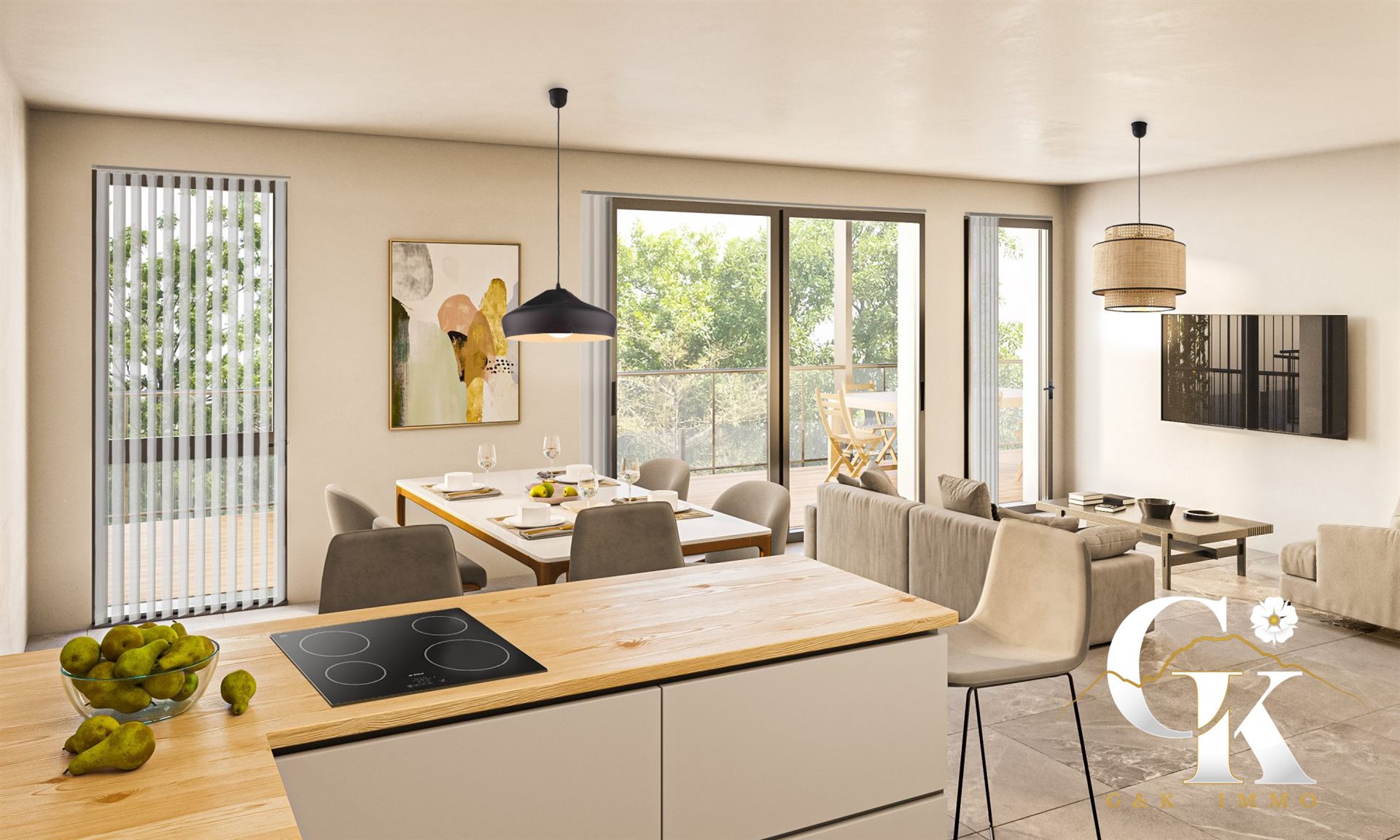 Appartement à vendre, 65m², Fontaine